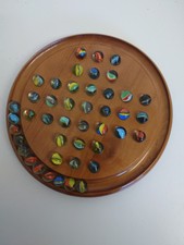 Holz(Mahagoni?)-Solitaire