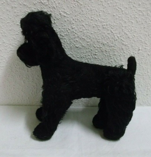 50er 60er jahre stofftier hund - stofftier,