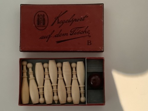 Kegelsport auf dem tische - kegelsport,