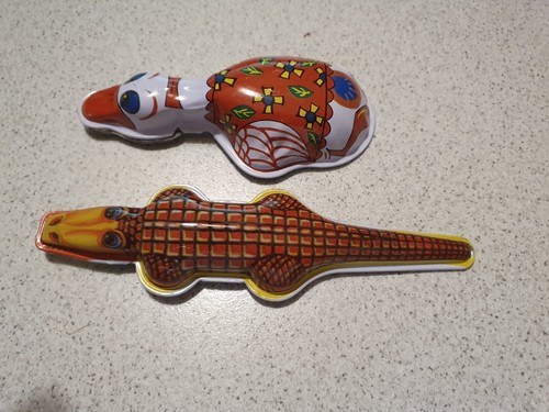 Blechspielzeug knack ente - blechspielzeug,
