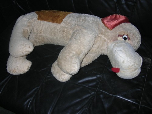 Schöner alter stofftier hund - schöner,,