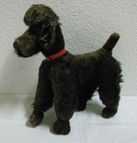 50er 60er jahre stofftier hund - 50er,